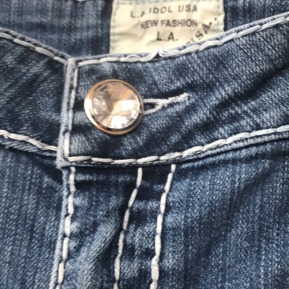 L.A. Idol USA jeans Sz 15 (Sku 35) - Picture 3 of 12